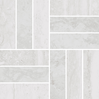 Ivory Basketweave Mosaics (3D Plus) Basketweave