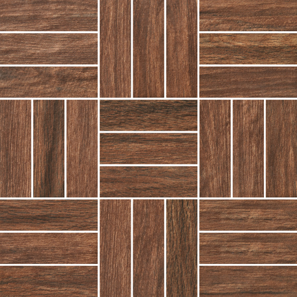 Walnut Parquet Mosaics M12REC
