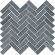 Vortex Herringbone Mosaics M1x3HER