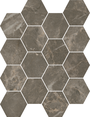 Charm Hexagon Mosaics (Polished) M3x3HEX