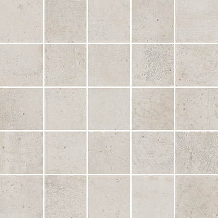 White 25 Piece Mosaic M12