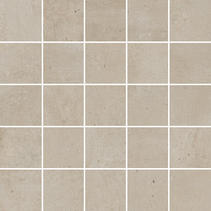 Beige 25 Piece Mosaic M12