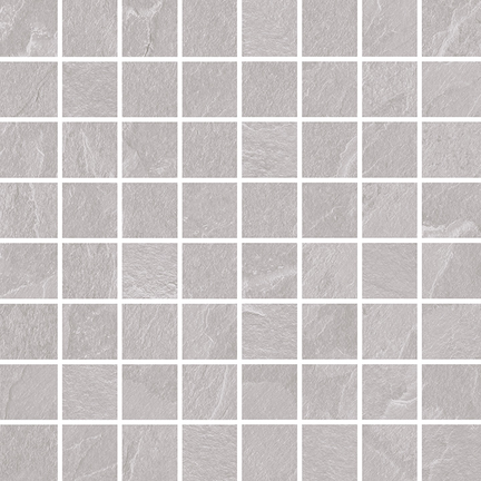 Light Gray 64 Piece Mosaic M128