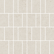 Levee White 32-Piece Mosaics M12REC