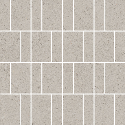 Café Light Gray 32-Piece Mosaics M12REC
