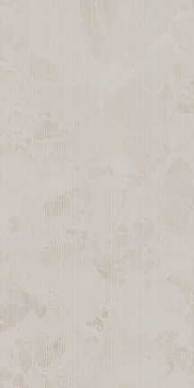 Halo Ivory Deco Floor/Wall Tile (3D Plus Deco) 24x48