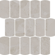 Umbra Light Gray Arcadia Stack Mosaic (3D) 11x12
