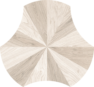 Fusion Smoke Floor/Wall Tile 8in Leaf