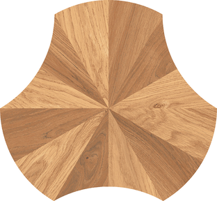 Fusion Honey Floor/Wall Tile 8in Leaf