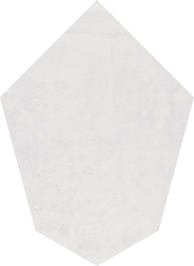 Malibu White Floor/Wall Tile (Waterjet Cut) 21.5x29.5