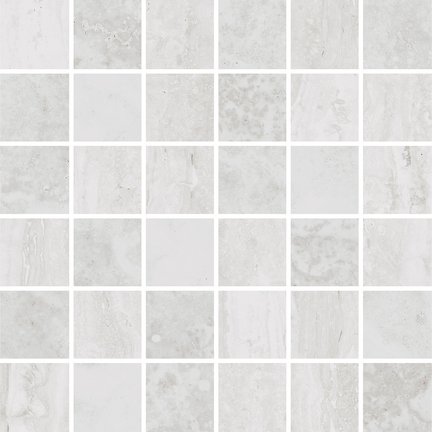 Ivory 36 Piece Mosaics (Matte) M122