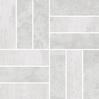 Ivory Basketweave Mosaics (Matte) Basketweave