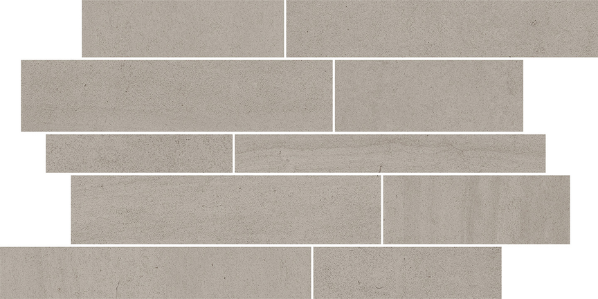 Leisure Gray Random Stack Mosaics RSP12x24