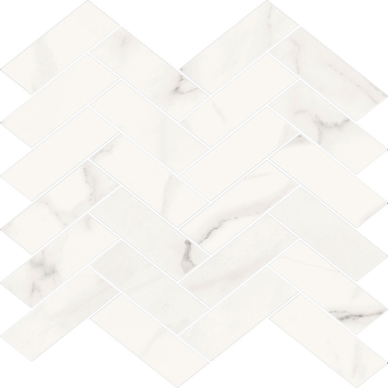 Calacatta Herringbone Mosaics (Matte) M1x4HER