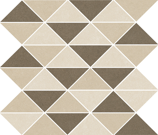 Warm Mix Triangle Mix Mosaics M2X4TRI