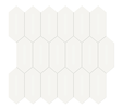 Canvas White Picket Mosaic (Glossy) 11x12.5