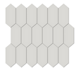 Halo Grey Picket Mosaic (Glossy) 11x12.5