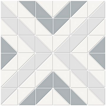 Afternoon Blend Cubic Pattern Mosaic 10x10