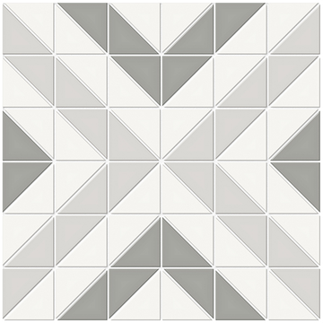 Evening Blend Cubic Pattern Mosaic 10x10