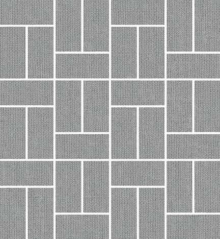 Twill Offset Basketweave Mosaics (Matte) M1.5x3OBW