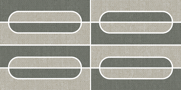 Moss Sand Mix Semi-Oval Mosaics (Matte) M4x8SOV