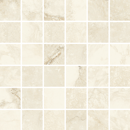 Arezzo Ivory 36 Piece Mosaics M122