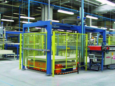 Sorting tile for packaging